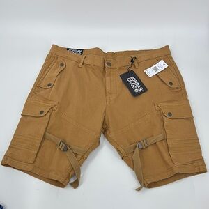 Jordan Craig Men's Tan Cargo Shorts Size 40 NWT
